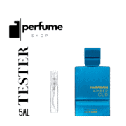 Al Haramain Amber Oud Aqua Dubai EDP Sample/Tester Decant