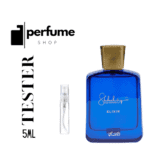 Elixir perfume sample for testing and decanting from Rasasi.