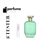 Elegant Kenzie Classic Pistachio perfume bottle with tester decant for sampling.