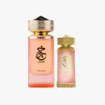 Elegant Khair Fusion perfume and oil set for women, 100ml and 25ml, luxurious fragrance from Paris C.