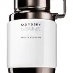 Odyssey Homme White Edition perfume bottle for men, sleek design, ideal for luxury fragrance lovers.