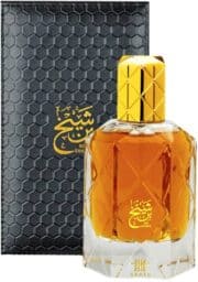 Pesca by Reef 200ml perfume bottle with golden cap and elegant design.