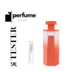 Perfume shop tester and bottle for fragrance sampling and purchase.