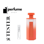 Perfume shop tester and bottle for fragrance sampling and purchase.