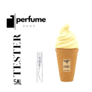 Lemon Sorbet Arabiyat Sugar Sample in ice cream cone, tester decant.