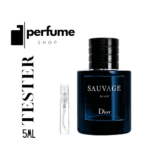 Dior Sauvage Elixir sample tester decant for fragrance testing and review.