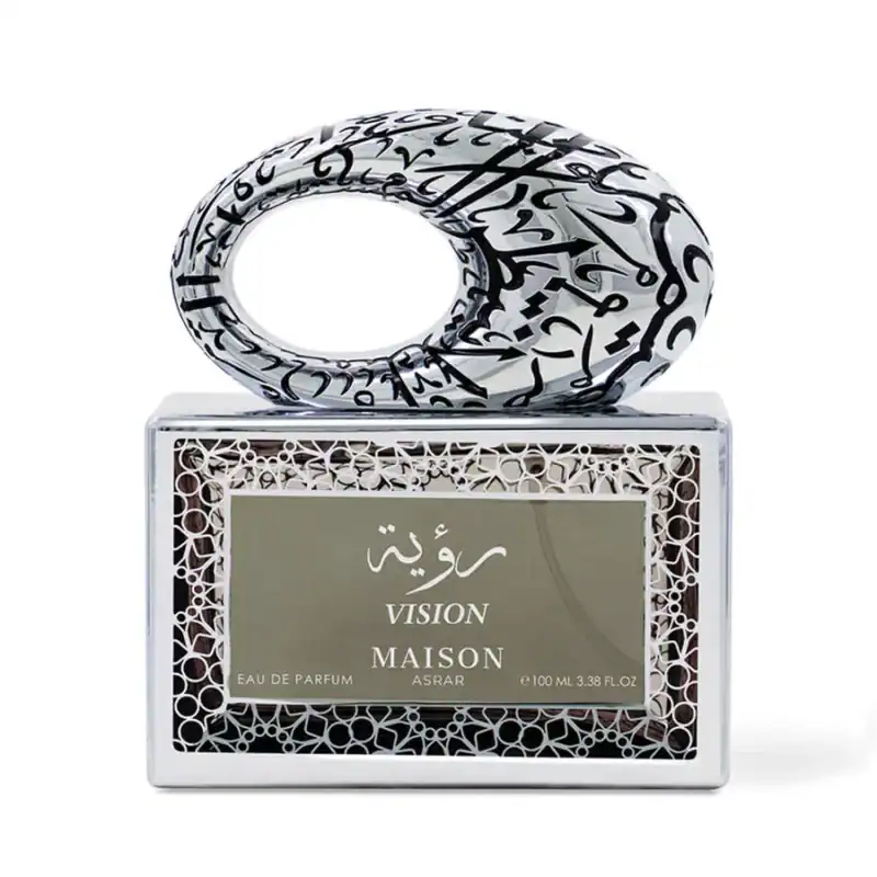 Elegant Pesca by Reef 200ml perfume bottle with artistic black and white design.