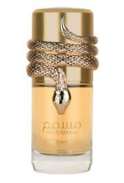Pescado by Reef perfume bottle with snake design, 200ml, luxurious fragrance.