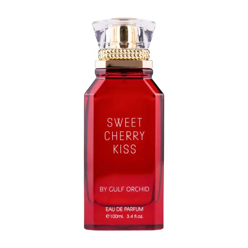 Perfume bottle for Sweet Cherry Kiss by Gulf Orchid, 100ml.