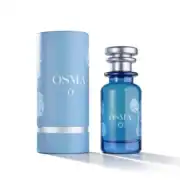 O BY OSMA 150ML perfume bottle with elegant blue design and silver accents.