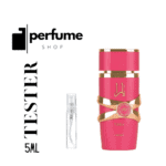 Yara Candy by Lattafa perfume bottle with pink and gold accents, 100ml size.