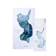 Ravine Ice perfume bottle with icy blue design, 100ml size, elegant and refreshing scent.