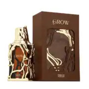 Elegant perfume bottle with tree-inspired design, perfect for a luxurious fragrance experience.