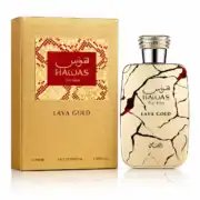 Hawas For Him Lava Gold By Rasasi Sample/Tester Decant - Image 2
